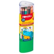 مداد آبرنگی 24 عددی سه وجهی سری Kids