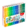 24 color Super Brush markers