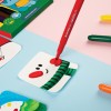 colorful washabble markers