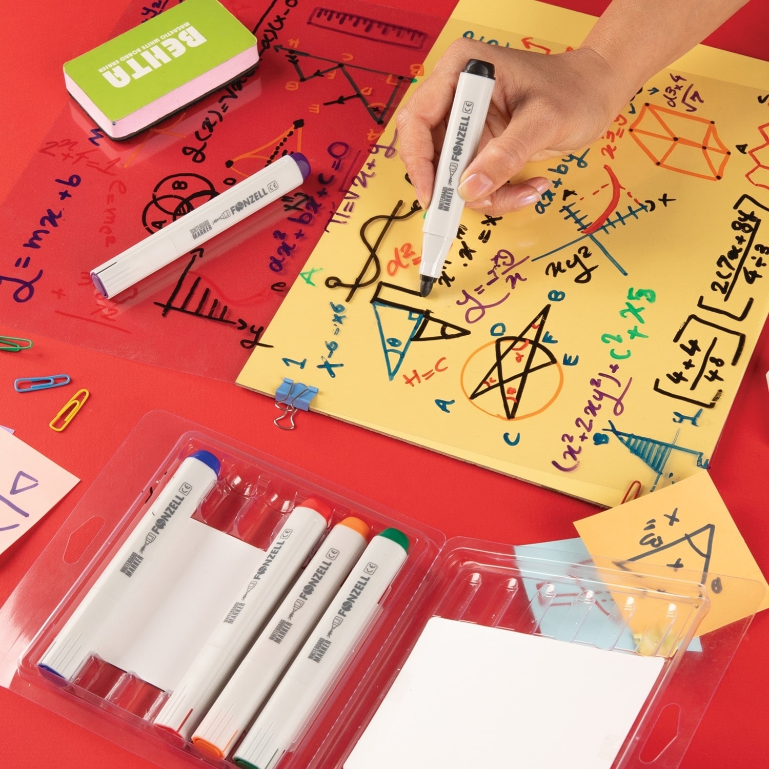 ماژیک 6 رنگ Whiteboard Markers فونزل